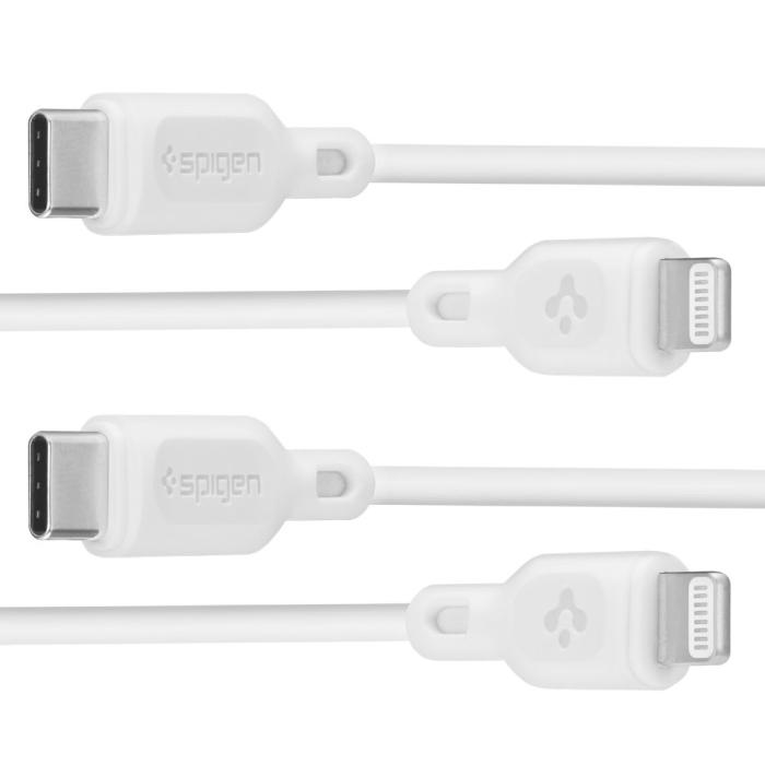 Bild 4, Spigen 1m MFI Lightning - USB-C Kabel DuraSync Vit