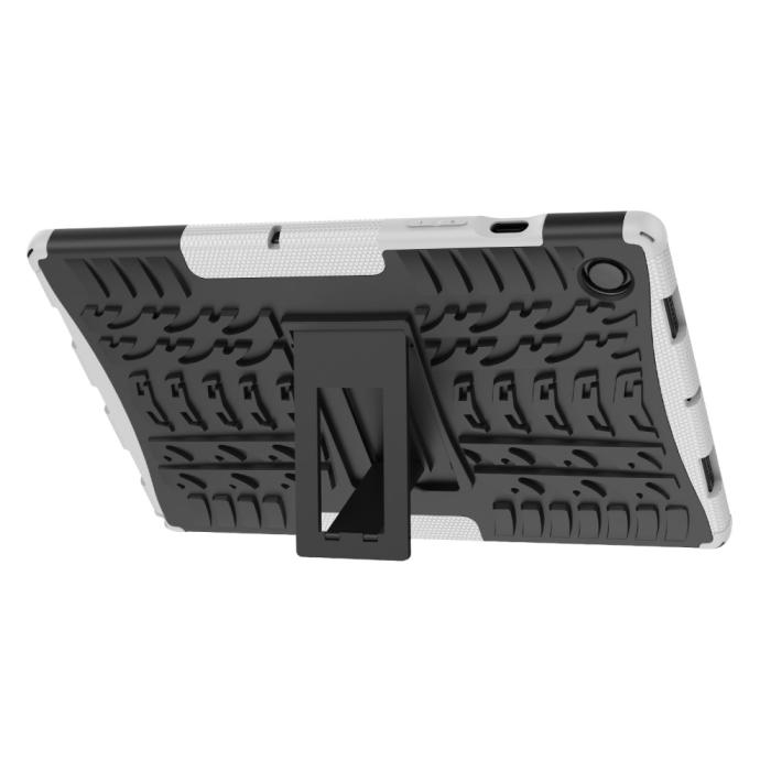 Bild 5, Samsung Galaxy Tab A8 10.5 (2021) Skal Rugged Kickstand Armor Vit