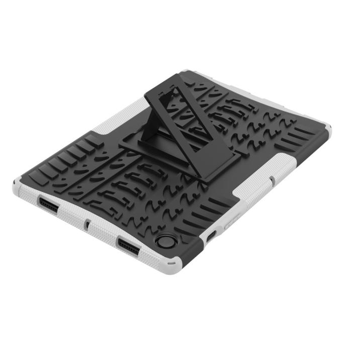 Bild 6, Samsung Galaxy Tab A8 10.5 (2021) Skal Rugged Kickstand Armor Vit