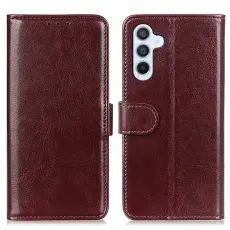 Samsung Galaxy A57 5G Fodral Crazy Horse L&auml;der Brun