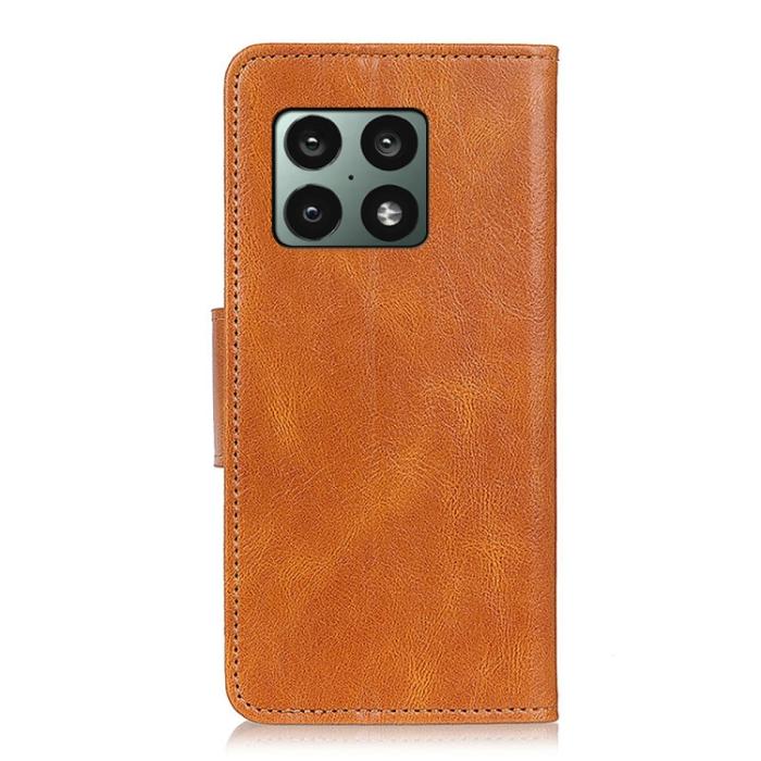 Bild 3, OnePlus 10 Pro 5G Fodral Crazy Horse Läder Brun