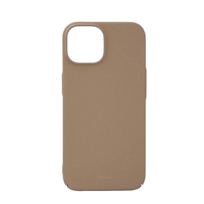 Bild 1, ONSALA iPhone 15 Skal Ultraslim Sand Burst Beige