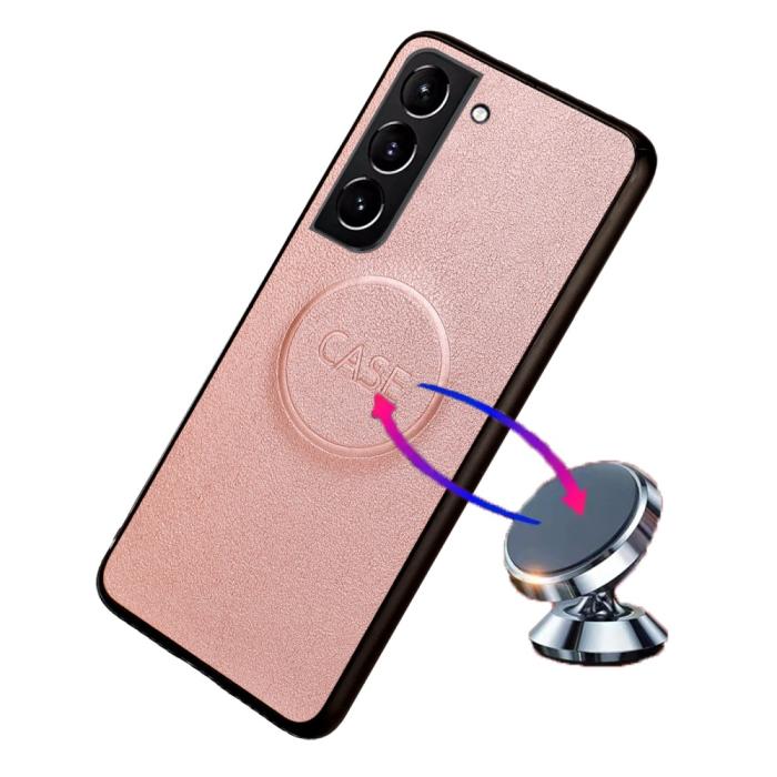 Bild 5, Samsung Galaxy S23 2in1 Magnet Fodral Roséguld