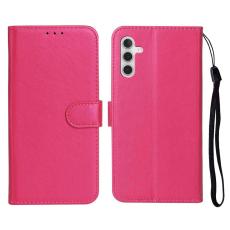 Samsung Galaxy S25 FE Fodral L&auml;der Rosa