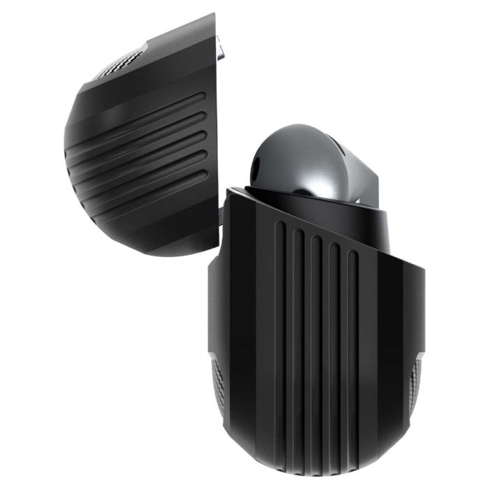 Bild 5, Spigen Samsung Galaxy Buds 3 / 3 Pro Skal Rugged Armor Matt Svart