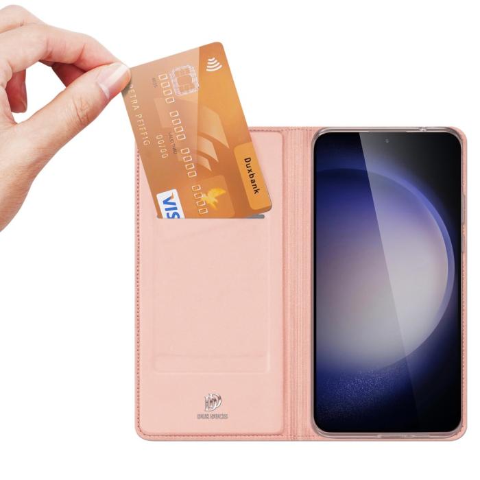 Bild 2, DUX DUCIS Galaxy S24 Plus Fodral Skin Pro Roséguld