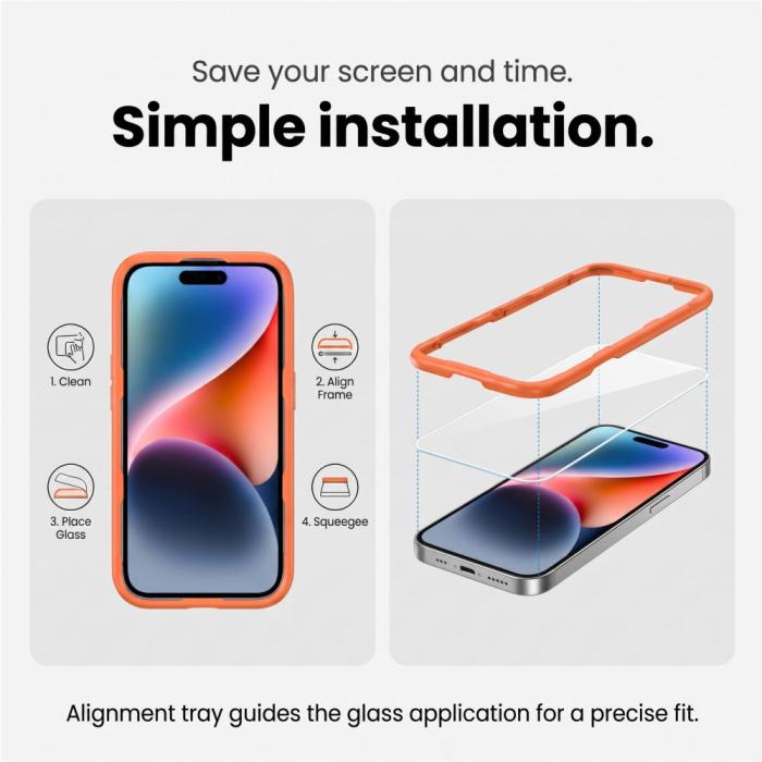 Bild 5, Tech-Protect iPhone 18 Pro Max 3-PACK Skärmskydd/Linsskydd