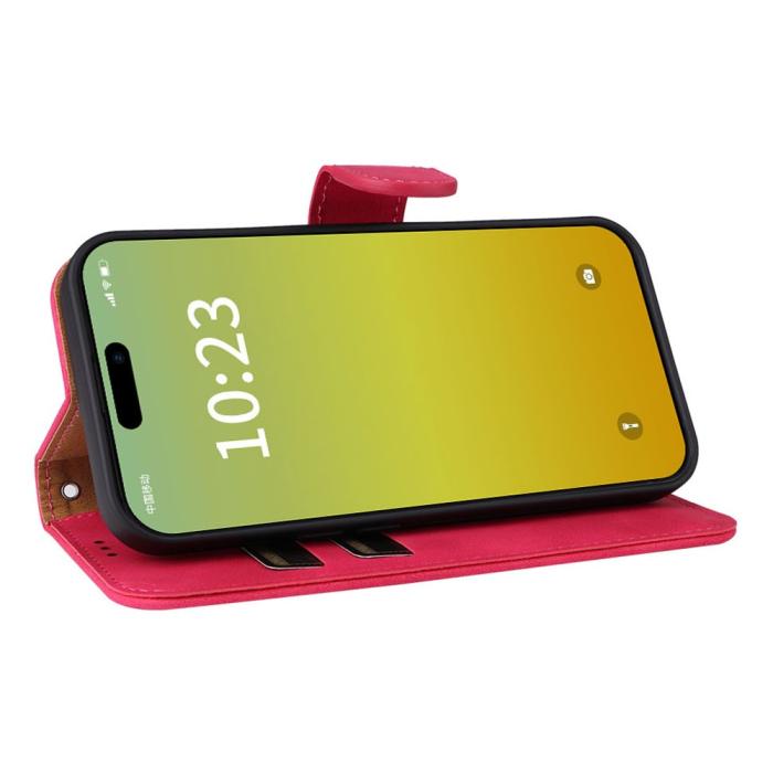 Bild 3, iPhone 15 Plus Fodral Skin Touch Rosa