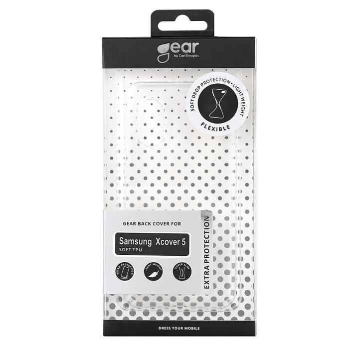 Bild 2, GEAR Samsung Xcover 5 Skal TPU Transparent