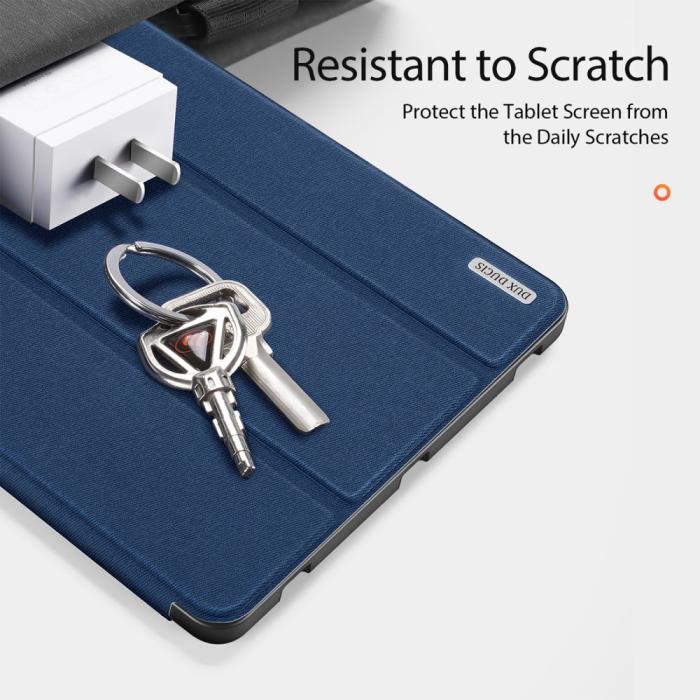 Bild 5, DUX DUCIS Galaxy Tab S9 Plus Fodral DOMO Tri-Fold Blå