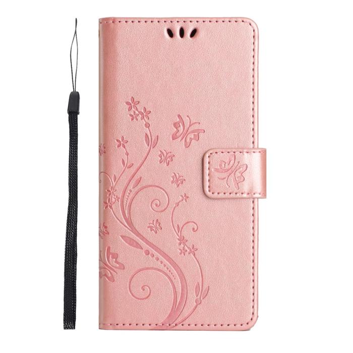 Bild 6, Samsung Galaxy S26 Ultra Fodral Med Blommigt Tryck Roséguld