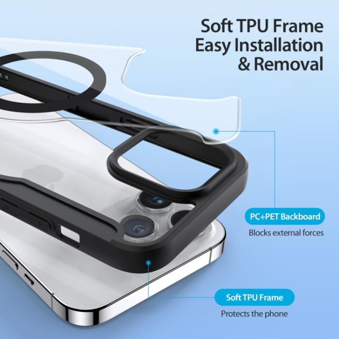 Bild 5, DUX DUCIS iPhone 15 Pro Max Fodral MagSafe Skin X Pro