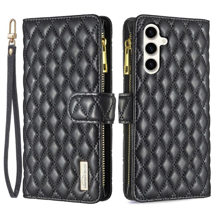 Bild 1, Samsung Galaxy S24 FE Fodral Diamond Multifunktionell Svart