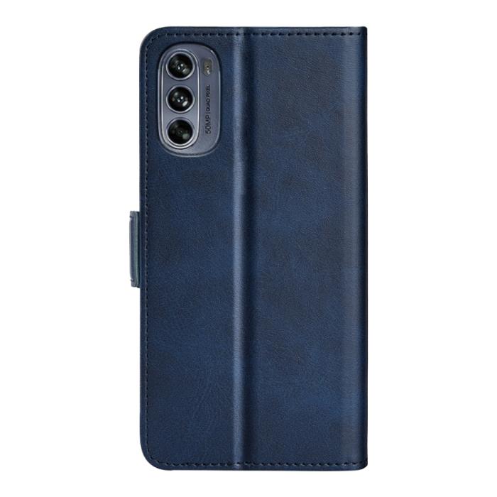 Bild 3, Motorola Moto G62 5G Fodral Magnetisk Stängning Blå