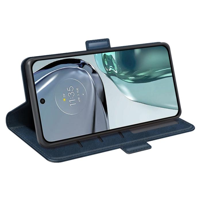 Bild 5, Motorola Moto G62 5G Fodral Magnetisk Stängning Blå