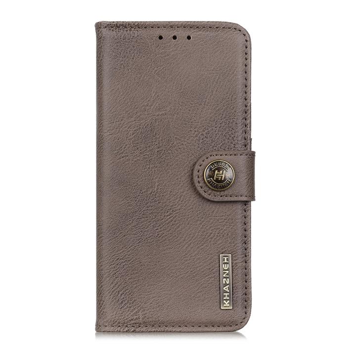 Bild 4, Samsung Galaxy A32 5G - KHAZNEH Läder Fodral - Grå