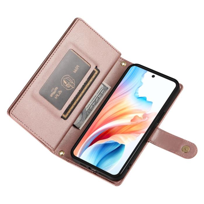 Bild 2, Samsung Galaxy A27 5G Fodral Med Kortfack Roséguld