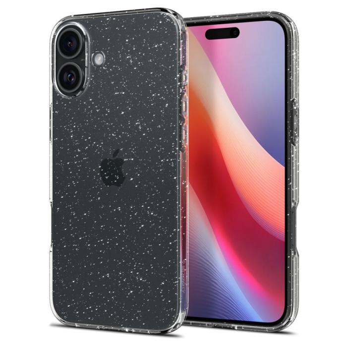 Bild 2, Spigen iPhone 16 Skal Liquid Crystal Glitter