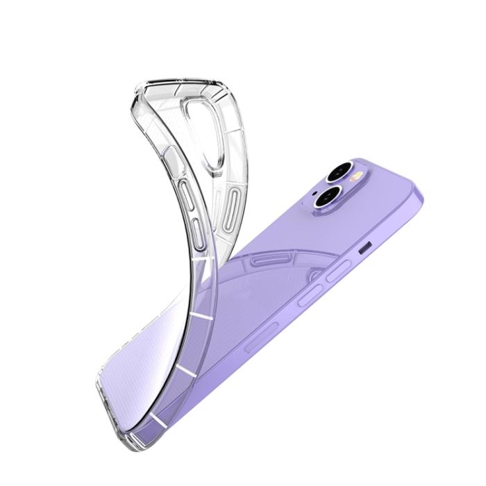 Bild 4, iPhone 14 Plus Skal Airbag Shockproof TPU Transparent