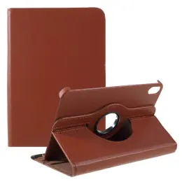 iPad Mini 2024/2021 Fodral 360° Rotation Litchi Brun