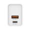Proda 20W PD USB-C / USB-A Väggladdare Vit