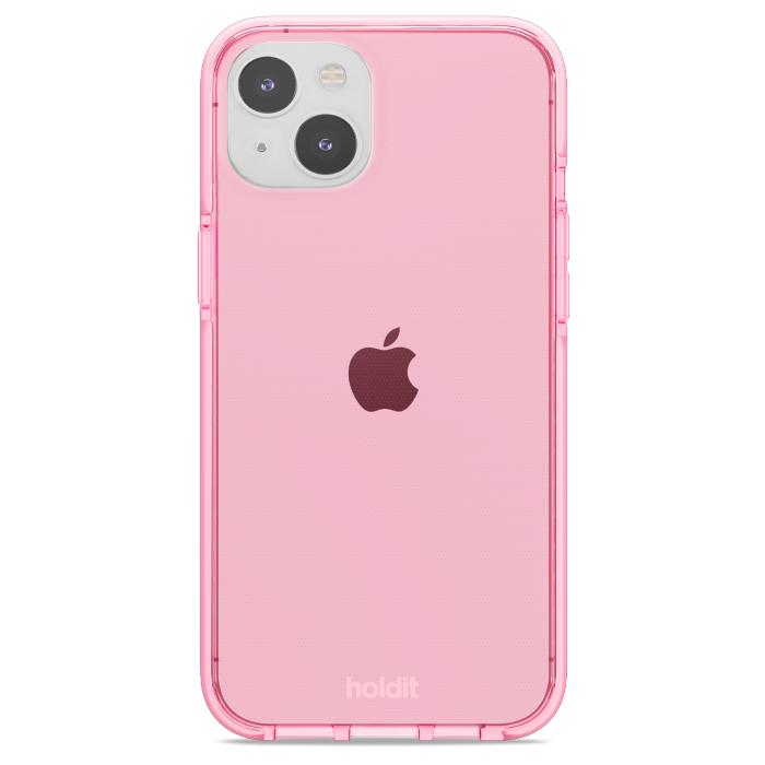 Bild 1, holdit iPhone 14 Plus Skal Seethru Bright Pink