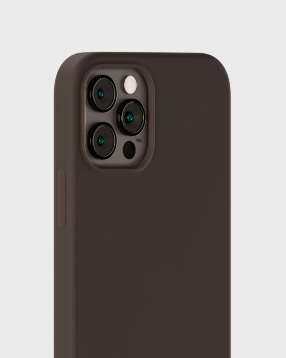 Bild 4, holdit iPhone 12 / 12 Pro Mobilskal Silikon Chocol