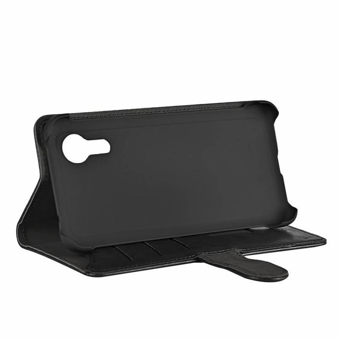 Bild 5, GEAR Samsung Xcover 5 Fodral Läder Svart