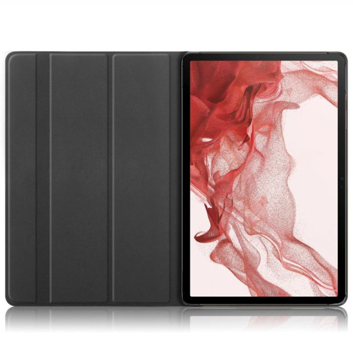 Bild 2, Galaxy Tab S9 Plus Fodral 360° Rotation Läder Cosmic Space