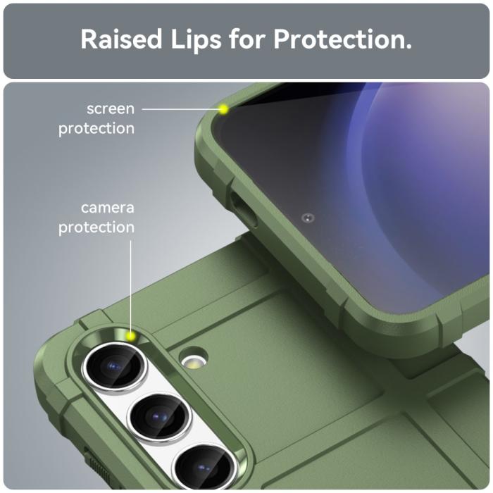 Bild 6, Samsung Galaxy S24 Skal Robust Grön