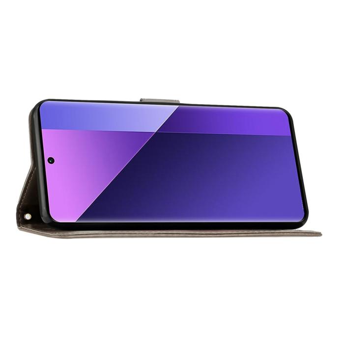 Bild 4, Samsung Galaxy S26 Ultra Fodral Med Blommigt Tryck Grå