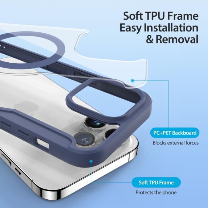 Bild 5, DUX DUCIS iPhone 15 Pro Max Fodral MagSafe Skin X Pro