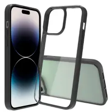iPhone 14 Pro Max Skal Shockproof Hybrid Akryl/TPU Svart