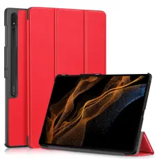 Samsung Galaxy Tab S9 Ultra Fodral Tri-Fold R&ouml;d