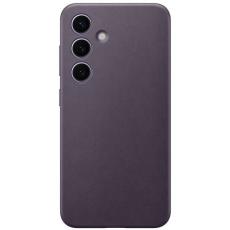 Samsung Galaxy S24 Skal Vegan Leather Dark Violet