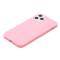 iPhone 12 / 12 Pro - Solid Matt TPU Skal - Ljus Rosa