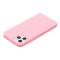 iPhone 12 / 12 Pro - Solid Matt TPU Skal - Ljus Rosa