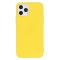 iPhone 12 / 12 Pro - Solid Matt TPU Skal - Gul