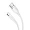 USAMS 1 Meter MicroUSB Kabel - Vit