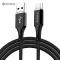 AMORUS MicroUSB 1 Meter - Svart