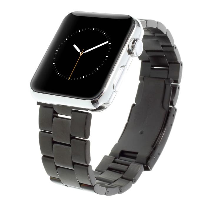 Bild 1, Metallarmband Apple Watch 42/44/45/49 mm Svart