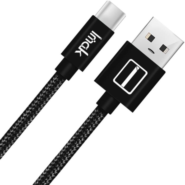 Bild 3, IMAK Type-C 1 Meter Kabel - Svart