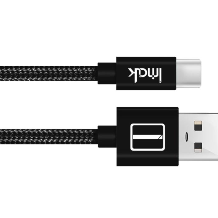 Bild 4, IMAK Type-C 1 Meter Kabel - Svart
