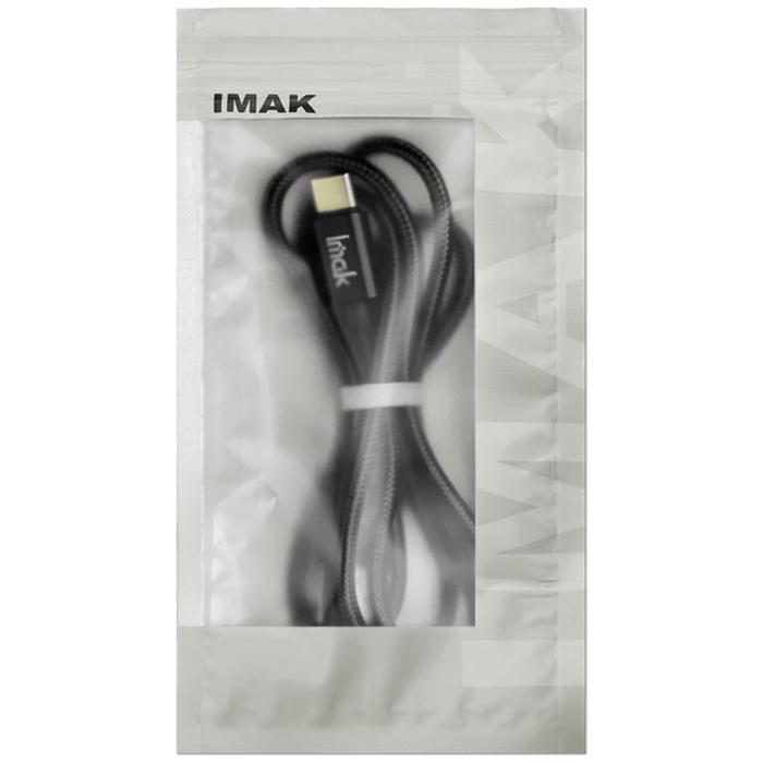 Bild 5, IMAK Type-C 1 Meter Kabel - Svart