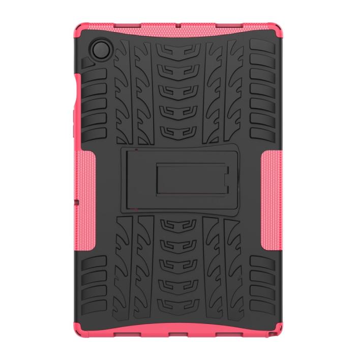 Bild 2, Samsung Galaxy Tab A8 10.5 (2021) Skal Rugged Kickstand Armor Rosa