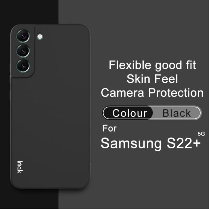 Bild 2, IMAK Samsung Galaxy S22 Plus Skal Skin Touch TPU Svart