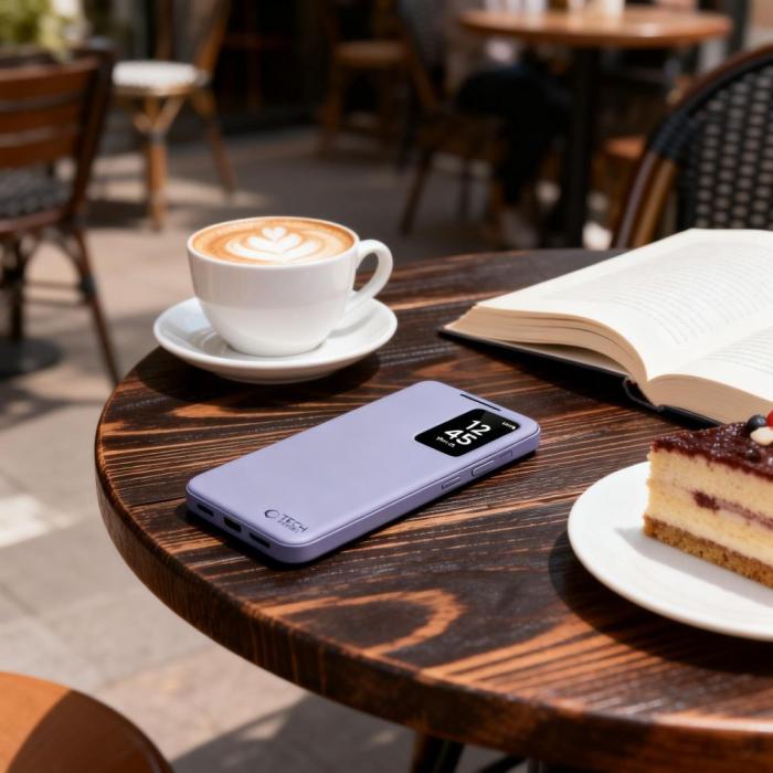 Bild 6, Tech-Protect Samsung Galaxy A57 5G Fodral Smart Wallet Lila