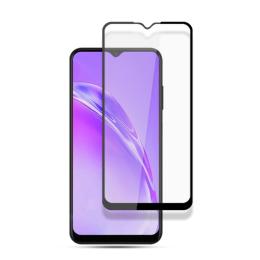 AMORUS Samsung Galaxy A03s Heltäckande Skärmskydd Härdat Glas