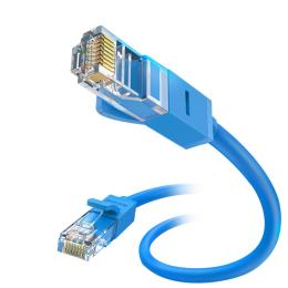 JASOZ 3m Cat6 RJ45 UTP Nätverkskabel Blå