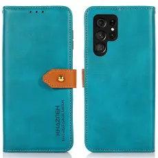 KHAZNEH Samsung Galaxy S25 Ultra Fodral Dual Color Bl&aring;